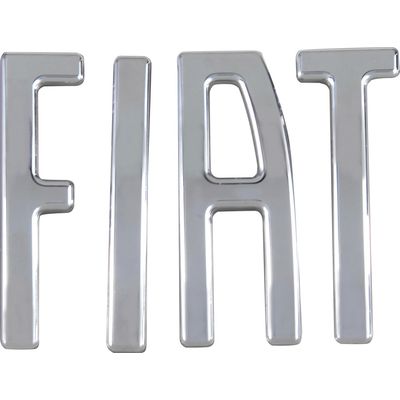 EMBLEMA LOGO MALA FASTBACK 22/ CROM | COD FABR 13152 00125.09
