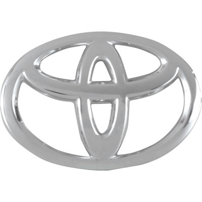 EMBLEMA LOGO VOLANTE TOYOTA HILUX 06/16 COROLLA 09/16 CROM | COD FABR 10955 00125.33
