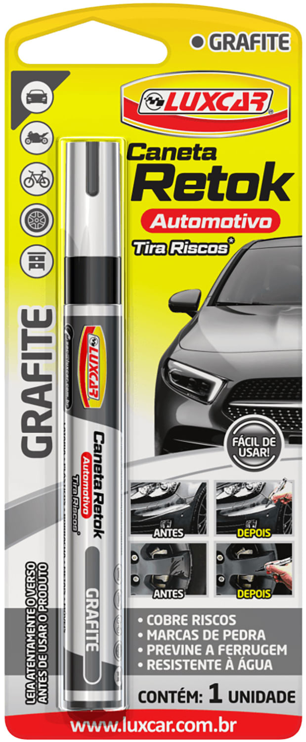 CANETA TIRA RISCOS RETOK AUTOMOTIVO GRAFITE | COD FABR 5093