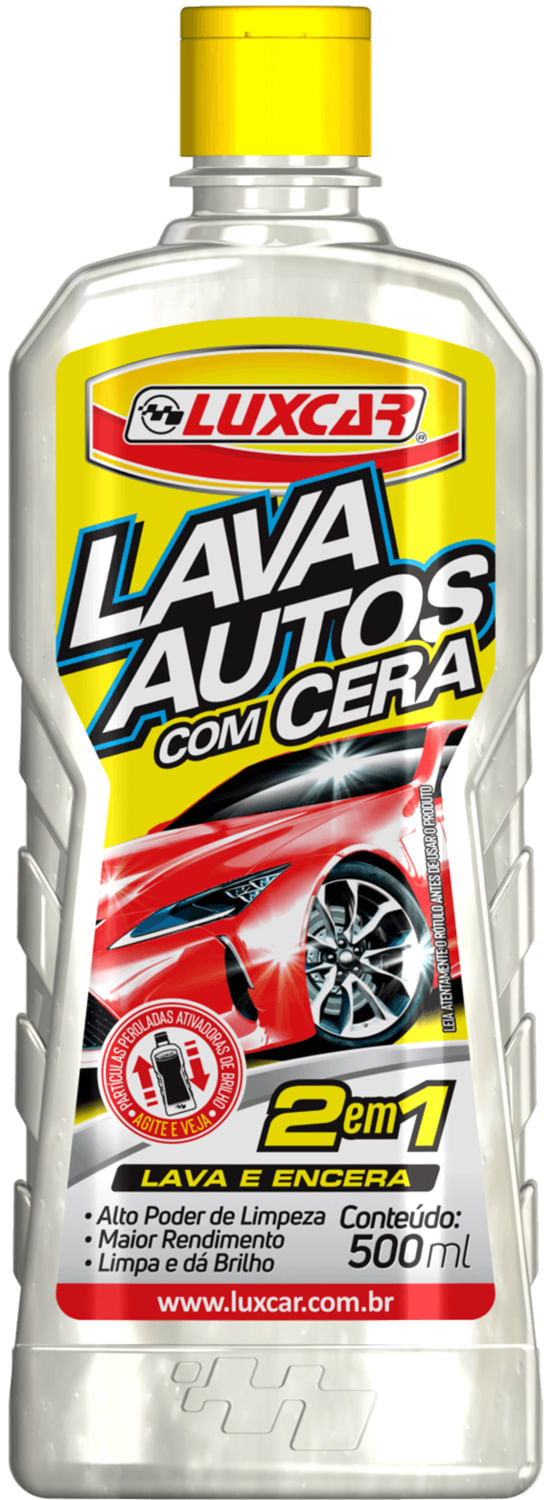LAVA AUTO PH NEUTRO 500ML 1L:100 C/CERA CONCENTRADO | COD FABR 2519