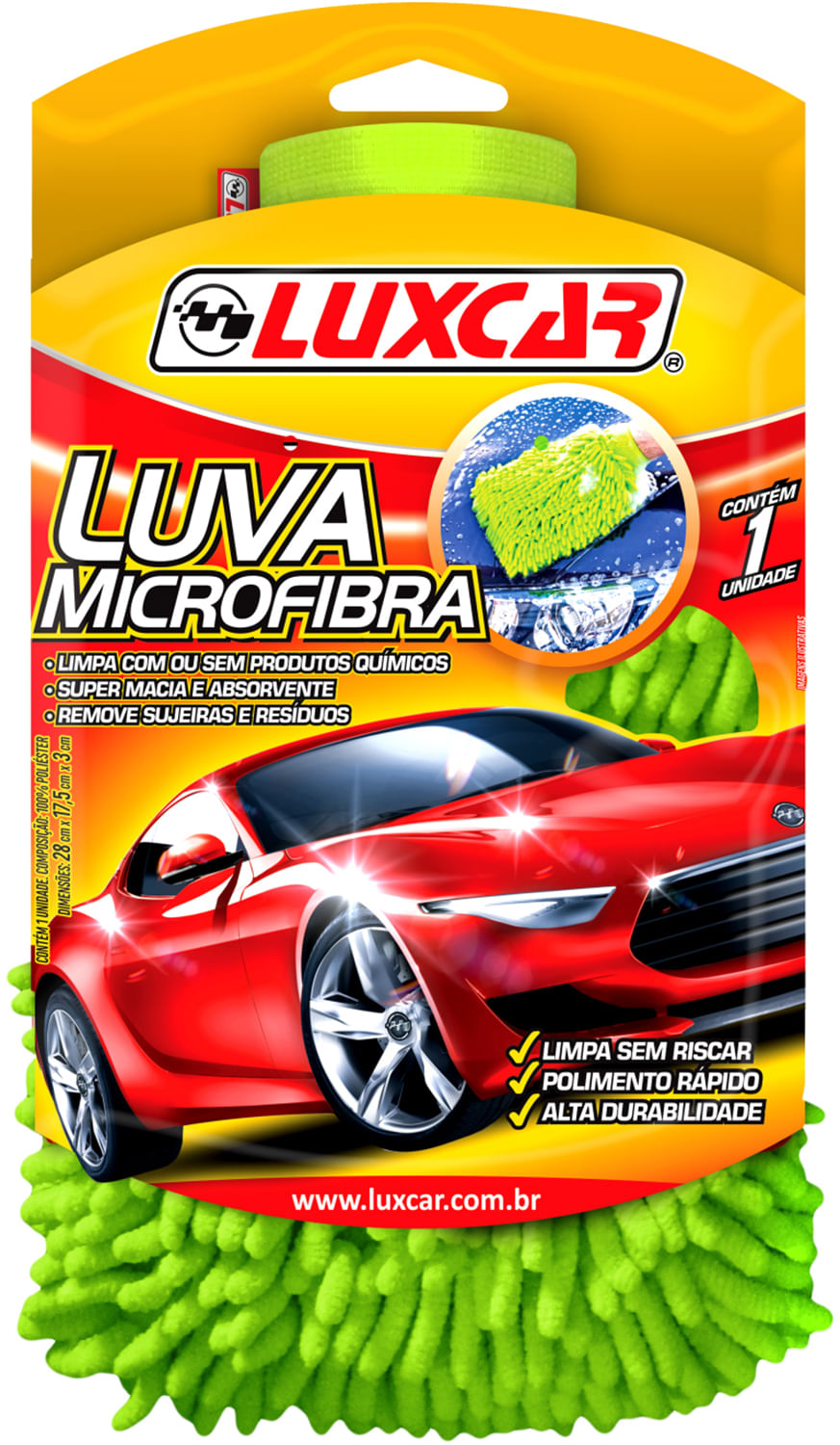 LUVA MICROFIBRA SUPER MACIA E ABSORVENTE NAO RISCA | COD FABR 2420