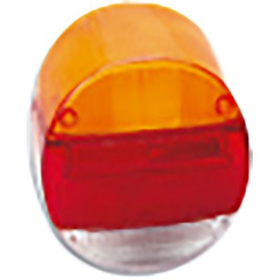 LENTE LANT TRAS FUSCA 79/96 FAFA TRICOLOR PLAST LD/LE | COD FABR 1669 00443.51