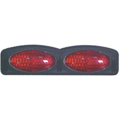 PROTETOR PT OLHO GATO OVAL DUPLO C/BASE PTO VERMEHO | COD FABR 16.008 04409.51