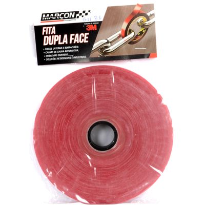FITA DUPLA FACE 9,5MM 20M 0,7MM TRANSP ROLO | COD FABR 18001 03652.20