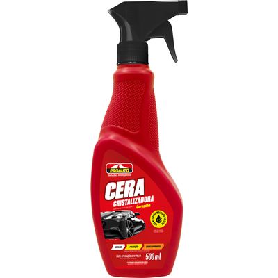 CERA CRISTALIZADORA SUPER BRILHO PROAUTO 500ML | COD FABR 3062 08302.00 CERA CRISTALIZADORA SUPER BRILHO PROAUTO 500ML | COD FABR 3062 08302.00