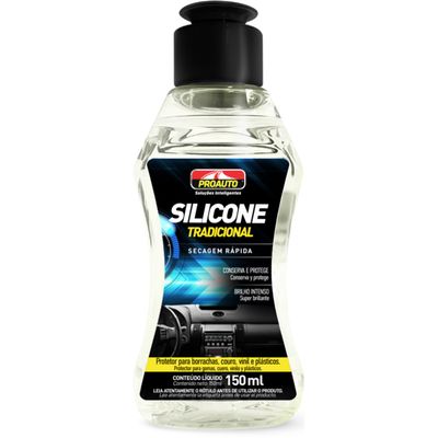 SILICONE TRADICIONAL SECAGEM RAPIDA PROAUTO 110ML | COD FABR 5748 08302.09