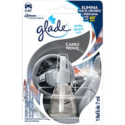 REFIL GLADE AUTO SPORT CARRO NOVO 7ML | COD FABR 663823 08302.26 REFIL GLADE AUTO SPORT CARRO NOVO 7ML | COD FABR 663823 08302.26