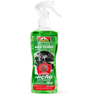 LIMPADOR MULTIUSO ACAO BACTERICIDA PROAUTO 200ML | COD FABR 319 08302.33