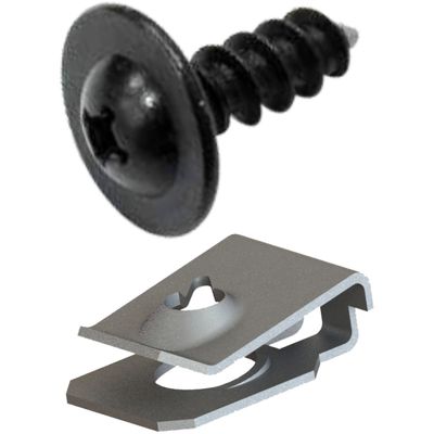 KIT FIX PAINEL LINHA FIAT 20PCS (6000317+0500747) | COD FABR KPF 178 10012.45