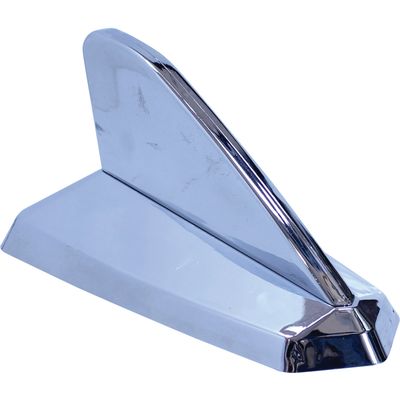 ANTENA DECORATIVA TUBARAO CROM | COD FABR 17.012 11179.02