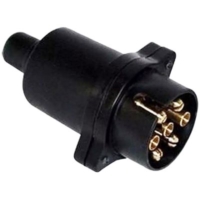 TOMADA P/ENGATE MACHO 7 POLOS PTO PLAST | COD FABR 001200 19927.20