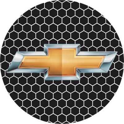 EMBLEMA BOTTON CAL LOGO GM 51MM MOD COLMEIA RESINADO | COD FABR 08671 26255.33