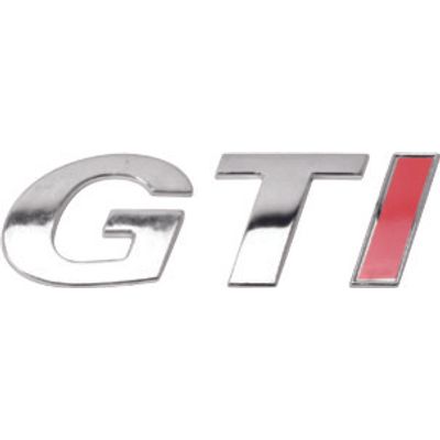 LETREIRO (GTI) GOL G3 00/05 PAR INCLINADO CROM/VERM | COD FABR 09613 26365.12 LETREIRO (GTI) GOL G3 00/05 PAR INCLINADO CROM/VERM | COD FABR 09613 26365.12