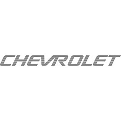LETREIRO VINIL (CHEVROLET) S10 96/00 LUXO GRAFITE 1,13MT | COD FABR 01036 27247.00
