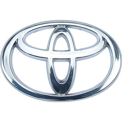 EMBLEMA LOGO GRADE TOYOTA HILUX SRV 05/15 CROM | COD FABR 10936 27412.21