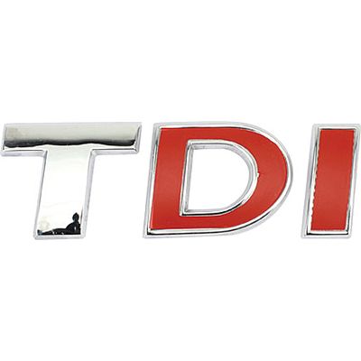 LETREIRO (TDI) AMAROK 12/23 CROM/VERM | COD FABR 09666 27412.27