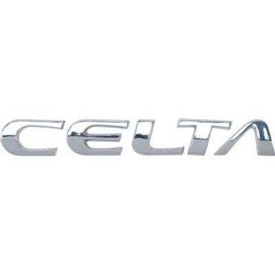 LETREIRO (CELTA) 00/06 CROM | COD FABR 08031 27414.00