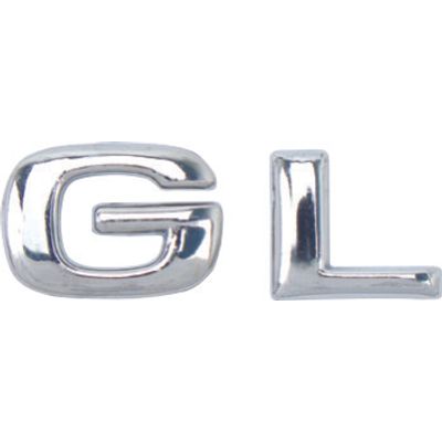 LETREIRO (GL) GM 02/04 CROM | COD FABR 08206 27431.34