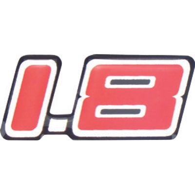 LETREIRO (1.8) GM 03/08 VERM | COD FABR 07166 27431.42