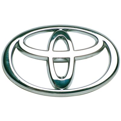 EMBLEMA LOGO GRADE TOYOTA UNIVERSAL 03/08 CROM | COD FABR 10910 28056.09