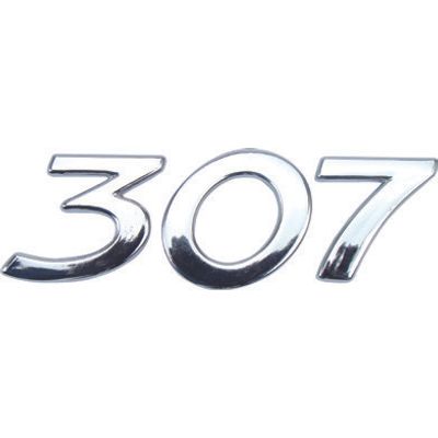 LETREIRO (307) PEUGEOT 307 01/17 CROM | COD FABR 11404 28057.08