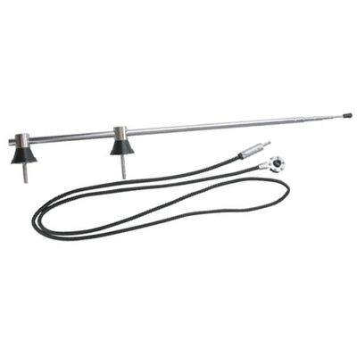 ANTENA TELESCOPICA CAMINHAO 4 ESTAGIOS CROM HASTE 9MM | COD FABR A601 55003.11