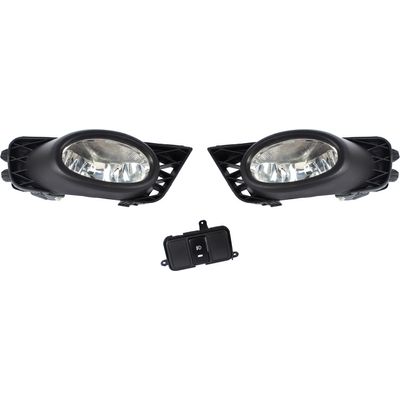 KIT FAROL MILHA NEW CIVIC 09/11 BOTAO ORIG MOLD PTO | COD FABR SL-110210 I 82838.00