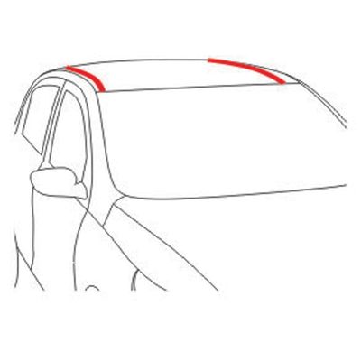 FRISO TETO COROLLA 10/14 4P MOD SEMELHANTE ORIG LD/LE | COD FABR 977AC 85006.76