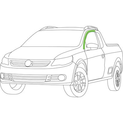 ARREMATE PING SAVEIRO 95/05 A/C LE | COD FABR 651 86004.99