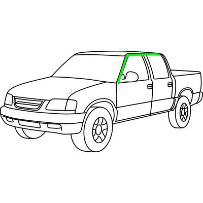 PINGADEIRA S10 95/12 BLAZER 2/4P CAB EST A/C LD/LE ORIG BORR | COD FABR 8610929 86109.29