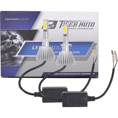 LAMP SUPER LED 2D H1 6000K 12/24V 22W 2200 LUMENS KIT | COD FABR 1001H1 07050.50