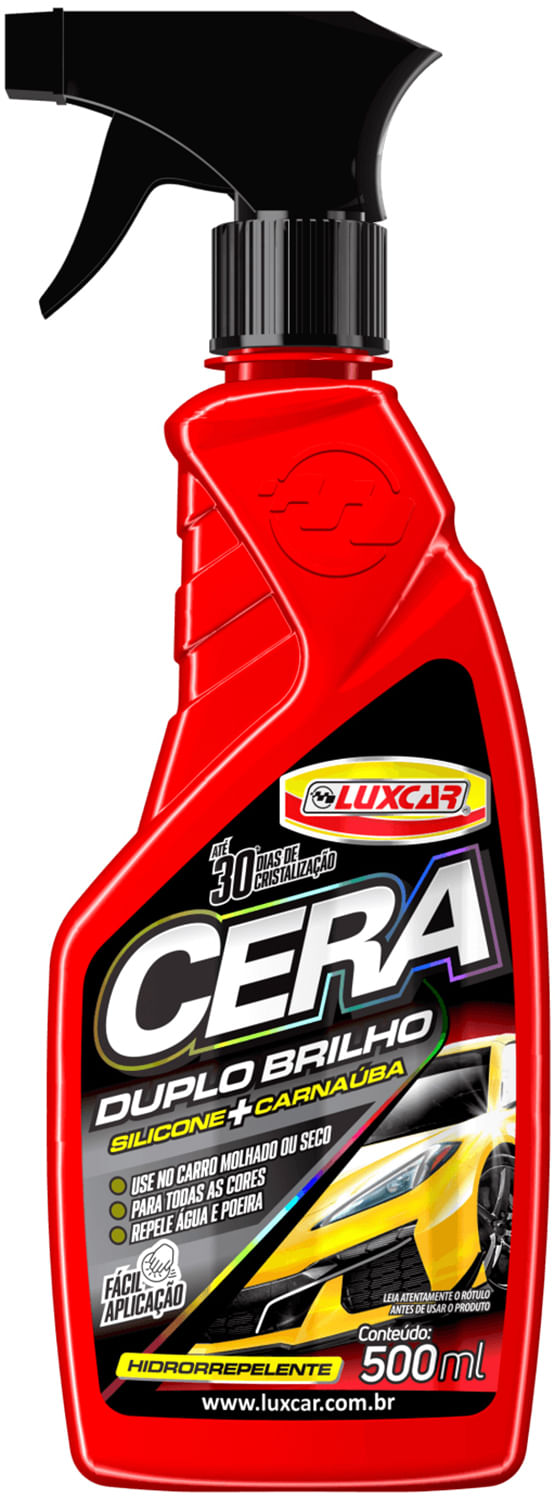 CERA LIQUIDA 500ML SPRAY CONCENTRADO DUPLO BRILHO | COD FABR 5080