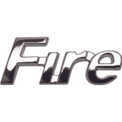 LETREIRO (FIRE) PALIO 96/02 SIENA CROM | COD FABR 00586 27780.08