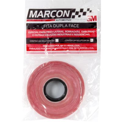 FITA DUPLA FACE 9,5MM 5M 0,7MM TRANSP ROLO | COD FABR 18004 03652.18