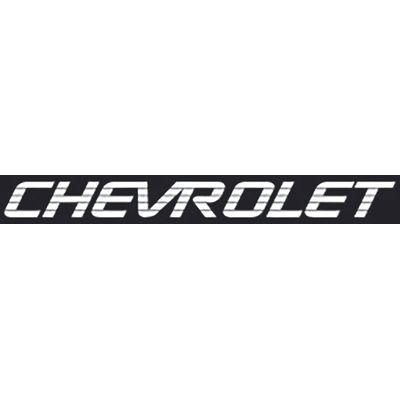 LETREIRO VINIL (CHEVROLET) S10 96/00 LUXO BRANCO 1,13MT | COD FABR 1035BR 27245.00