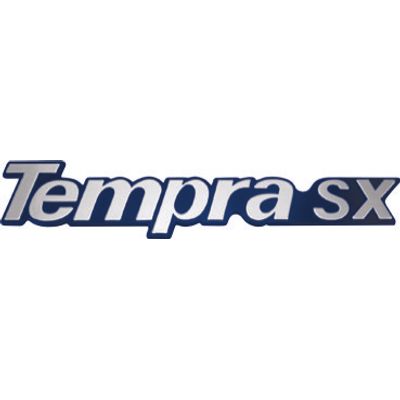 LETREIRO (TEMPRA SX) 92/99 AZUL/CROM | COD FABR 549AB 27777.00