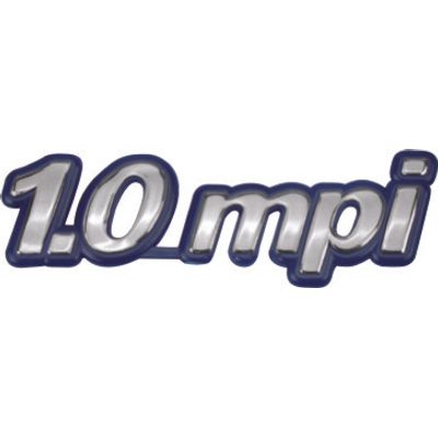 LETREIRO (1.0 MPI) FIAT CROM FUNDO AZUL | COD FABR 555A 27690.00