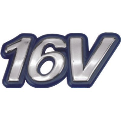 LETREIRO (16V) FIAT 95/00 CROM/AZUL | COD FABR 557A 27692.00