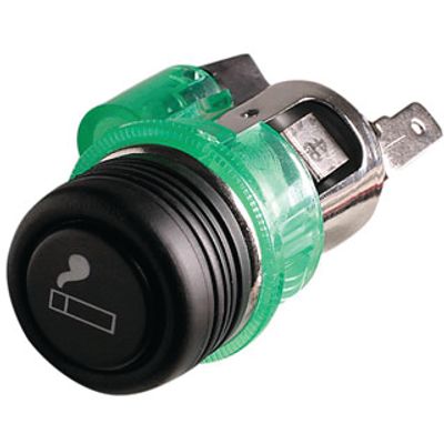 ACENDEDOR CIGARRO UNIV 12V VERDE | COD FABR 0031166 00311.66