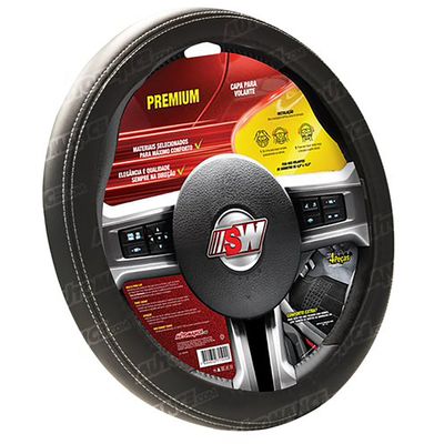 CAPA VOLANTE MULTIUSO STIT PTO C/ COSTURA BRACA PU 38CM | COD FABR SW1506 00199.54