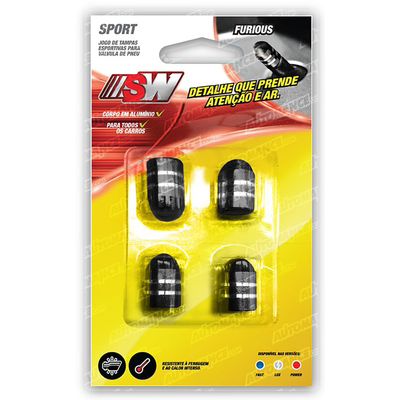 TAMPA VALVULA PNEU SPORT FURIOUS PTO | COD FABR SW1080 00199.66 TAMPA VALVULA PNEU SPORT FURIOUS PTO | COD FABR SW1080 00199.66