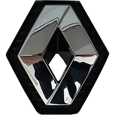 EMBLEMA LOGO GRADE RENAULT CLIO 03/12 KANGOO 09/12 CROM | COD FABR 10833 00438.92