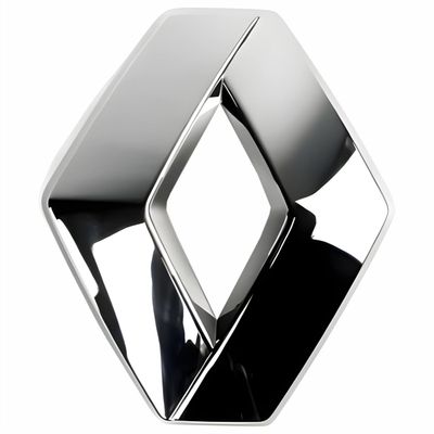 EMBLEMA LOGO GRADE RENAULT CLIO 13/17 KANGOO 13/18 CROM | COD FABR 10834 00438.93