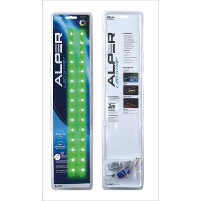 LED STRIP ADESIVO 40CM VERDE | COD FABR 7211688 72116.88