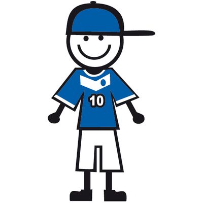 ADESIVO DECORATIVO FILHO TORCEDOR CRUZEIRO 5PC | COD FABR FO022 28504.76