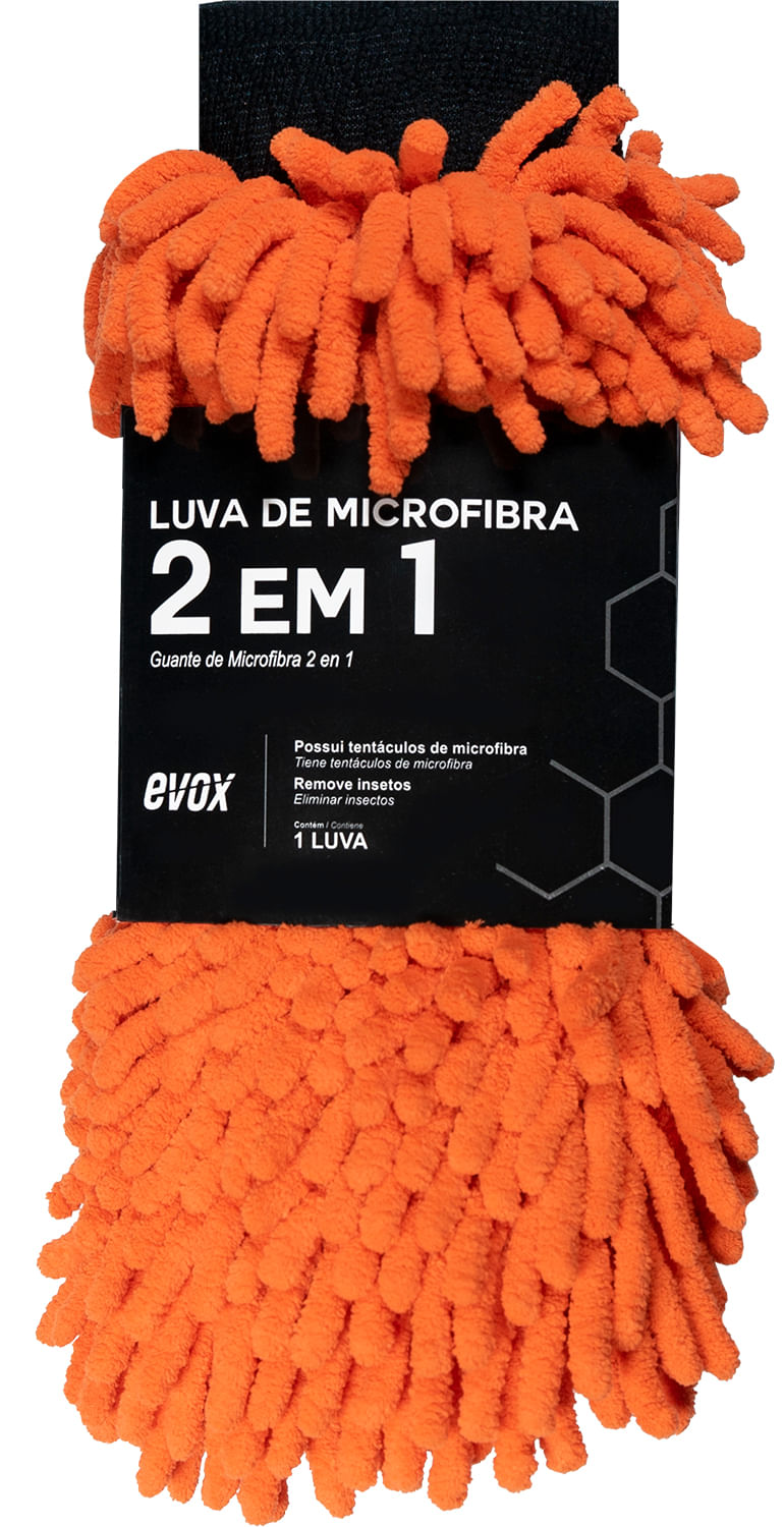 LUVA MICROFIBRA DUPLA ACAO 2 EM 1 NAO RISCA 105GSM | COD FABR 80.95.EV040-673