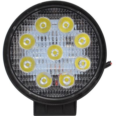 FAROL MILHA REDON UNIV 4 9 LEDS 10V/30V 27W 6000K CARC PTO | COD FABR 0031704 00317.04
