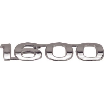 LETREIRO (1600) FUSCA 94/98 CROM | COD FABR 009022 26322.00