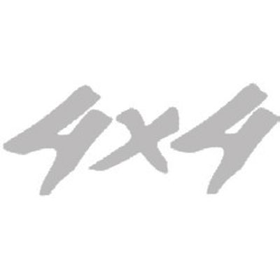 LETREIRO VINIL (4X4) S10 96/00 PTA | COD FABR 001061 27418.01