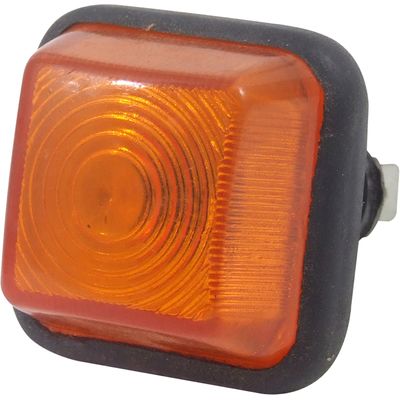 LANT P/LAMA UNIV LINHA FIAT QUADRADA AMBAR C/SOQUETE PLAST | COD FABR LS201-AM 01888.50